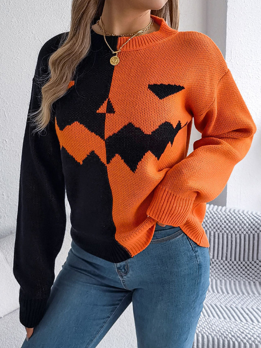 Γυναικείο περιεχόμενο Halloween Casual πουλόβερ Χαλογουίν