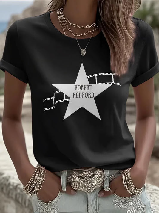 Γυναικείο αναμνηστικό μπλουζάκι "Οι θρύλοι Ποτέ πεθαίνουν"