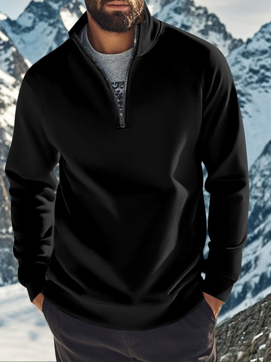 Ανδρική επαγγελματικό στυλ φερμουάρ στάνταρ κολάρου Πλασό Φορντσά