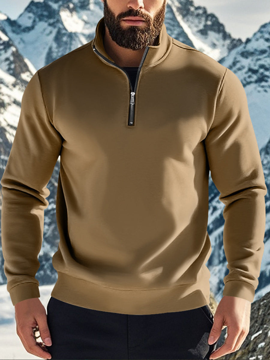 Ανδρική επαγγελματικό στυλ φερμουάρ στάνταρ κολάρου Πλασό Φορντσά