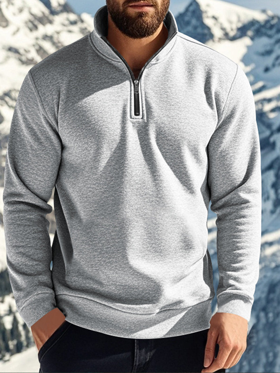 Ανδρική επαγγελματικό στυλ φερμουάρ στάνταρ κολάρου Πλασό Φορντσά