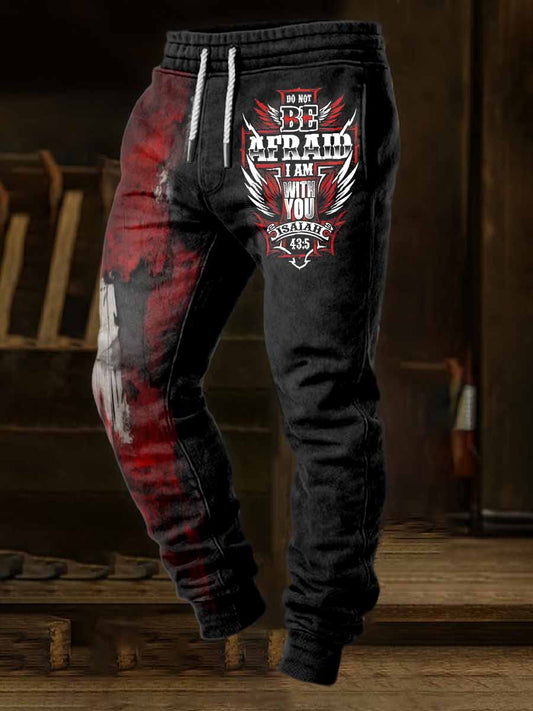 Ανδρική Πίστη Εκτύπωση Καθαρό παντελόνι