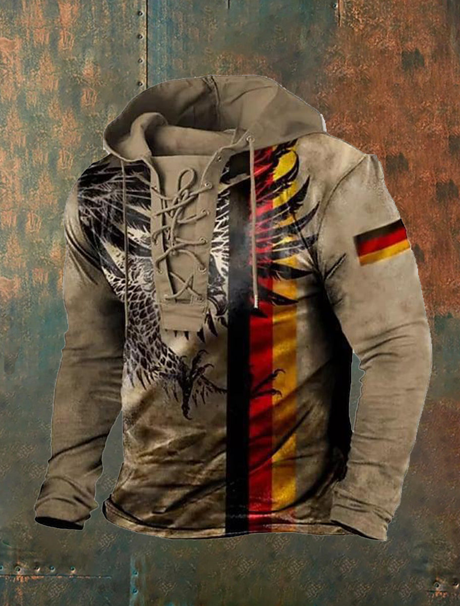 Ανδρική τέχνη εκτύπωση περιστασιακό κορυφαίο