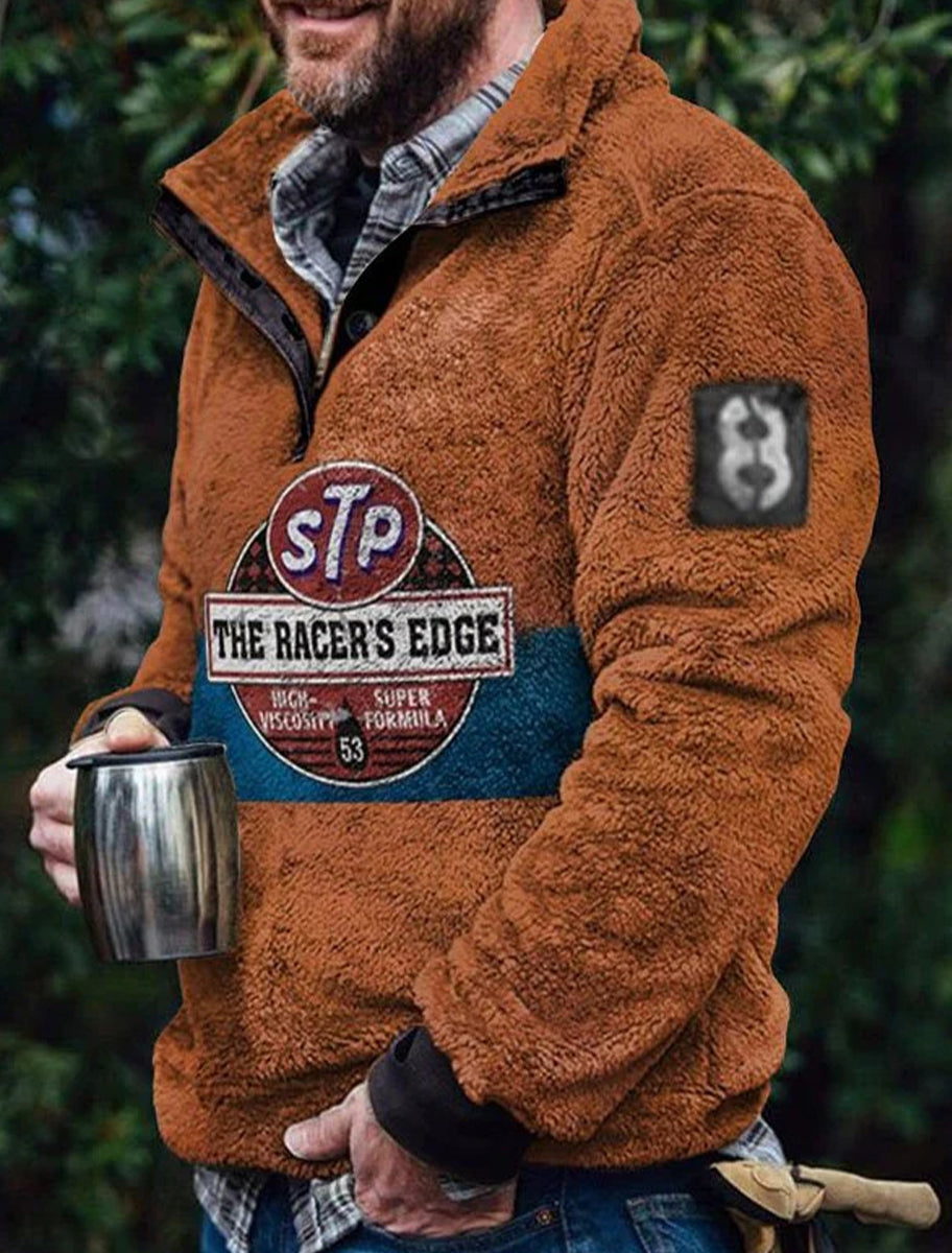 Ανδρική τέχνη εκτύπωση περιστασιακό κορυφαίο