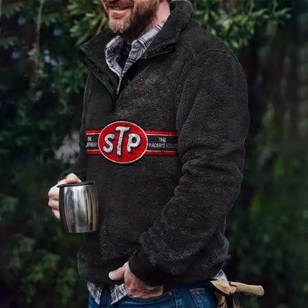 Ανδρική τέχνη εκτύπωση περιστασιακό κορυφαίο