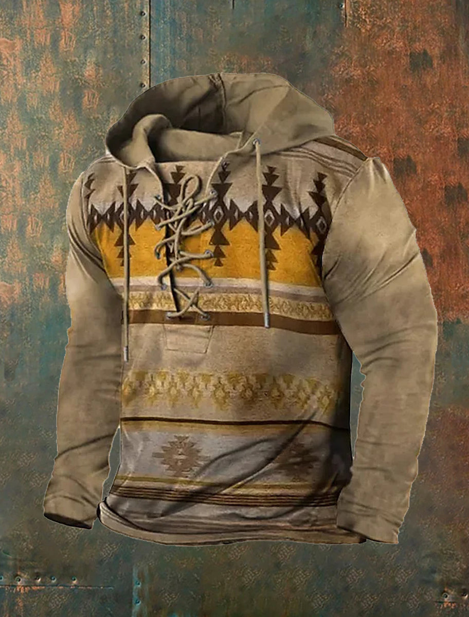 Ανδρική τέχνη εκτύπωση περιστασιακό κορυφαίο