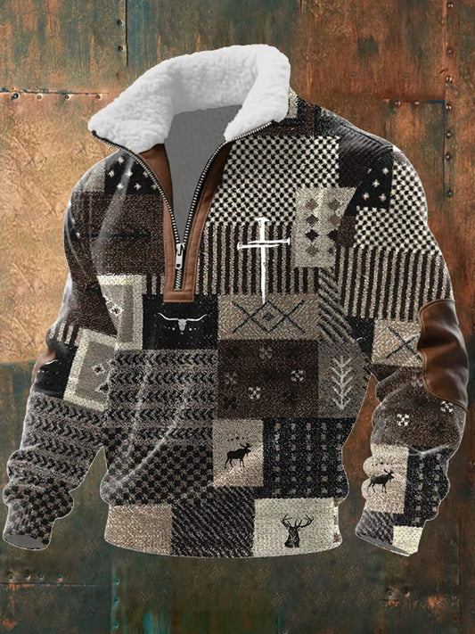 Ανδρικό καλλιτεχνικό πουκάμισο με μακριά μανίκια