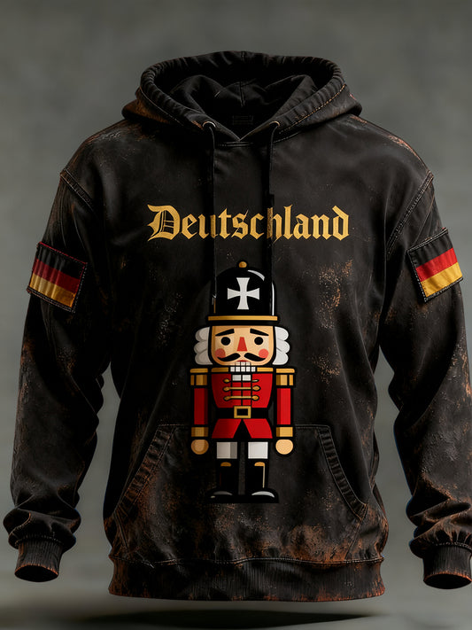 Ανδρικά Vintage γερμανική σημαία τέχνη εκτύπωση