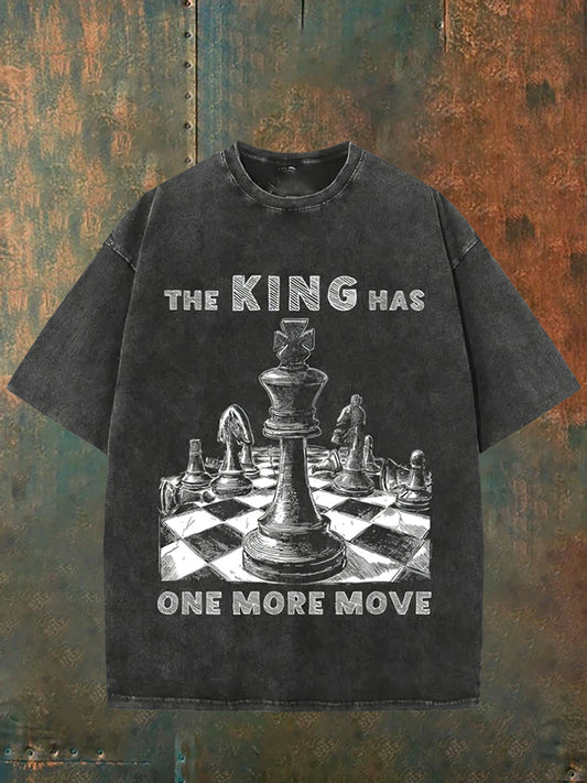 Ανδρικά Vintage θλιβερή Χριστιανική πλένεται Καθαρό T-Shirt