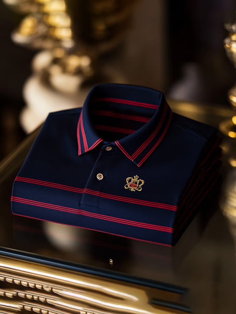 Ανδρικά Vintage διακοπές επιχειρήσεων Καθαρή πόλο πουκάμιση