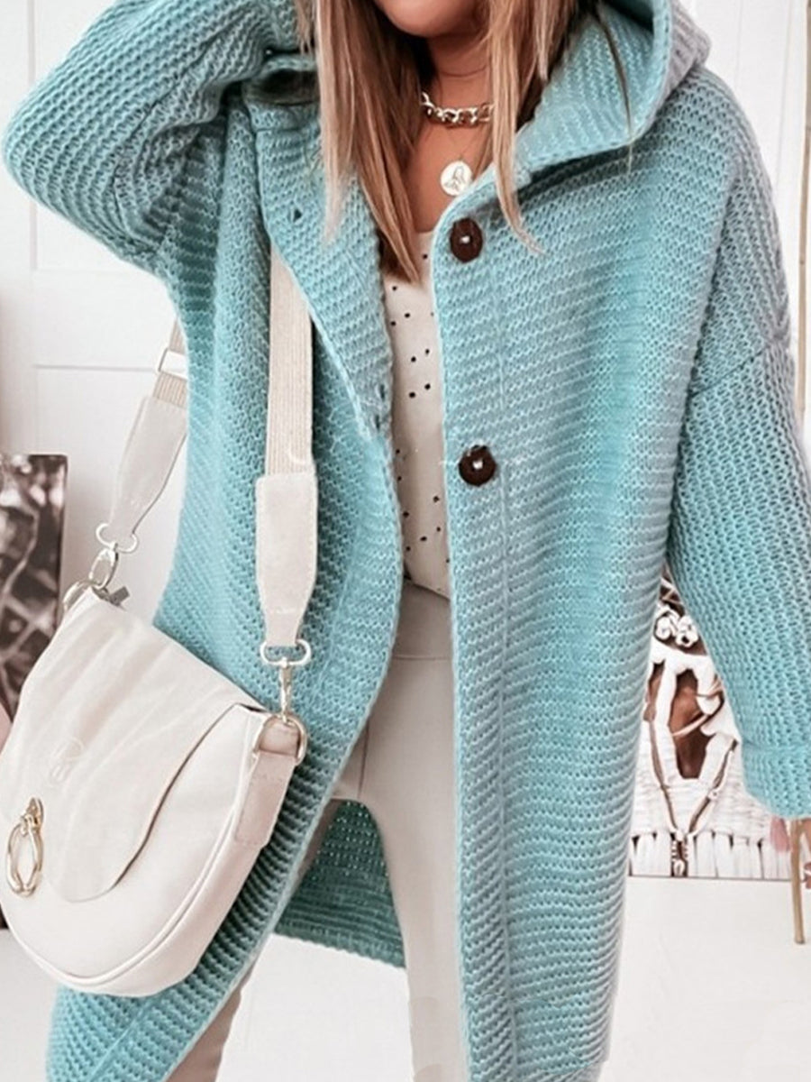 Γυναικείο ρετρο μετακινώντας χαλαρό πουλόβερ Cardigan