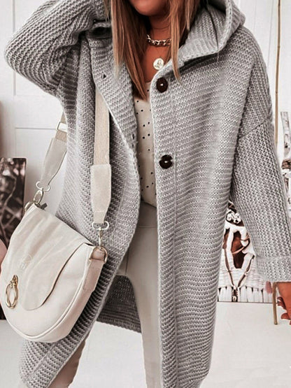 Γυναικείο ρετρο μετακινώντας χαλαρό πουλόβερ Cardigan