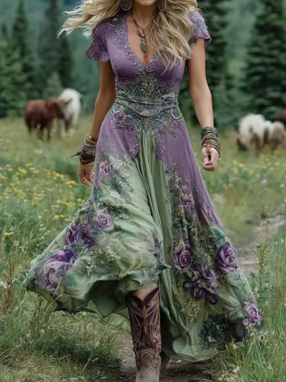 Γυναικεία άνεση ανθρωπίνης άνεση Midi φόρεμα