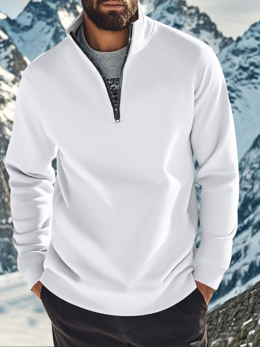 Ανδρική επαγγελματικό στυλ φερμουάρ στάνταρ κολάρου Πλασό Φορντσά