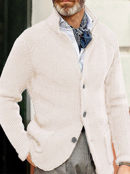 Ανδρικά ρετρο επιχειρηματικό στυλ Cardigan Jacket