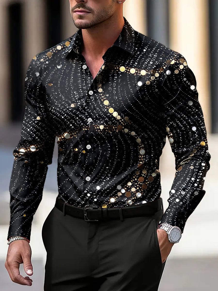 Ανδρικά Vintage υφή επαγγελματική επιχείρηση Casual πουκάμιση