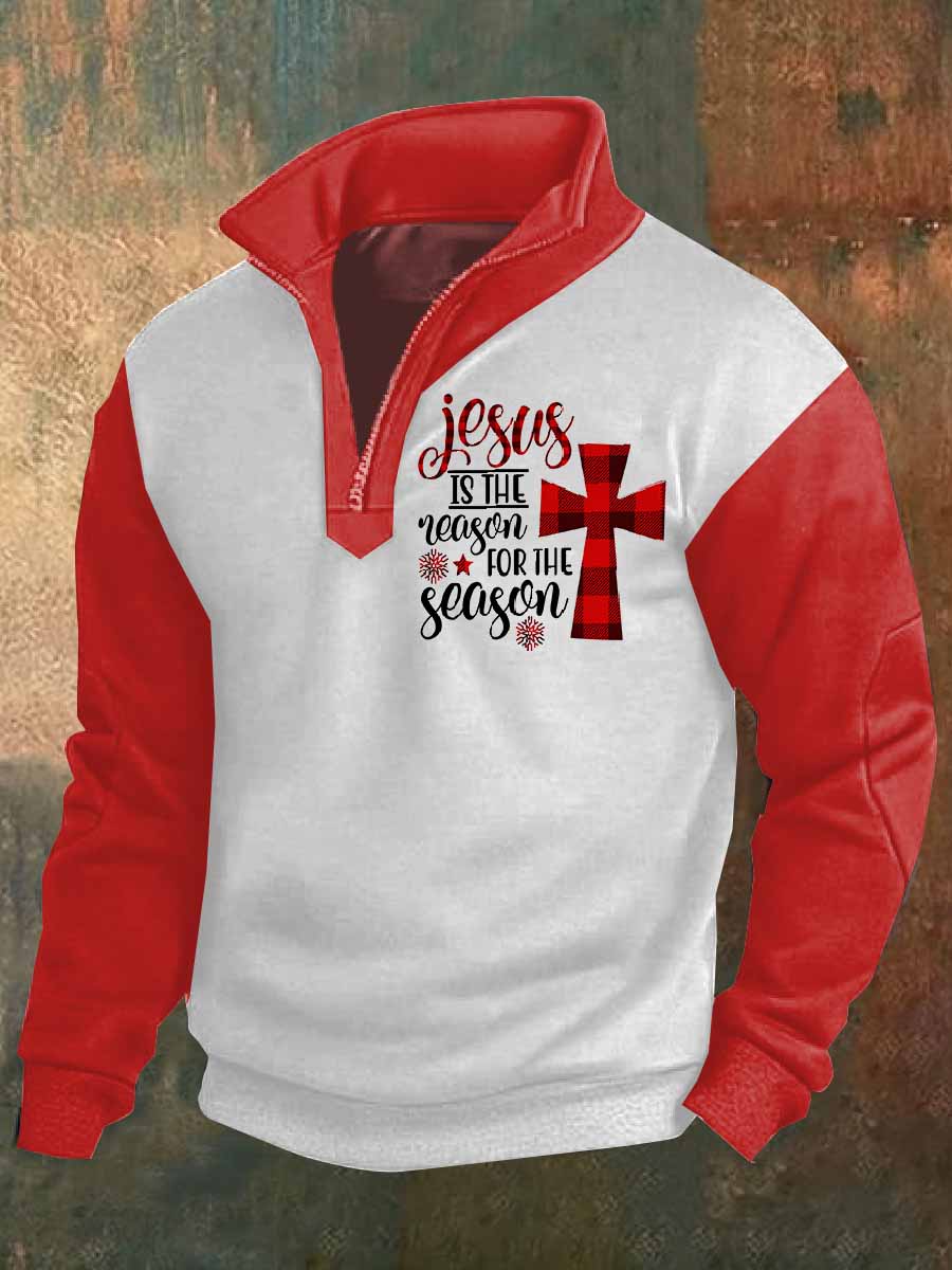 Ανδρική Χριστουγεννιάτικη πίστη Εκτύπωση Καθαρή Πόλο πουκάμιση