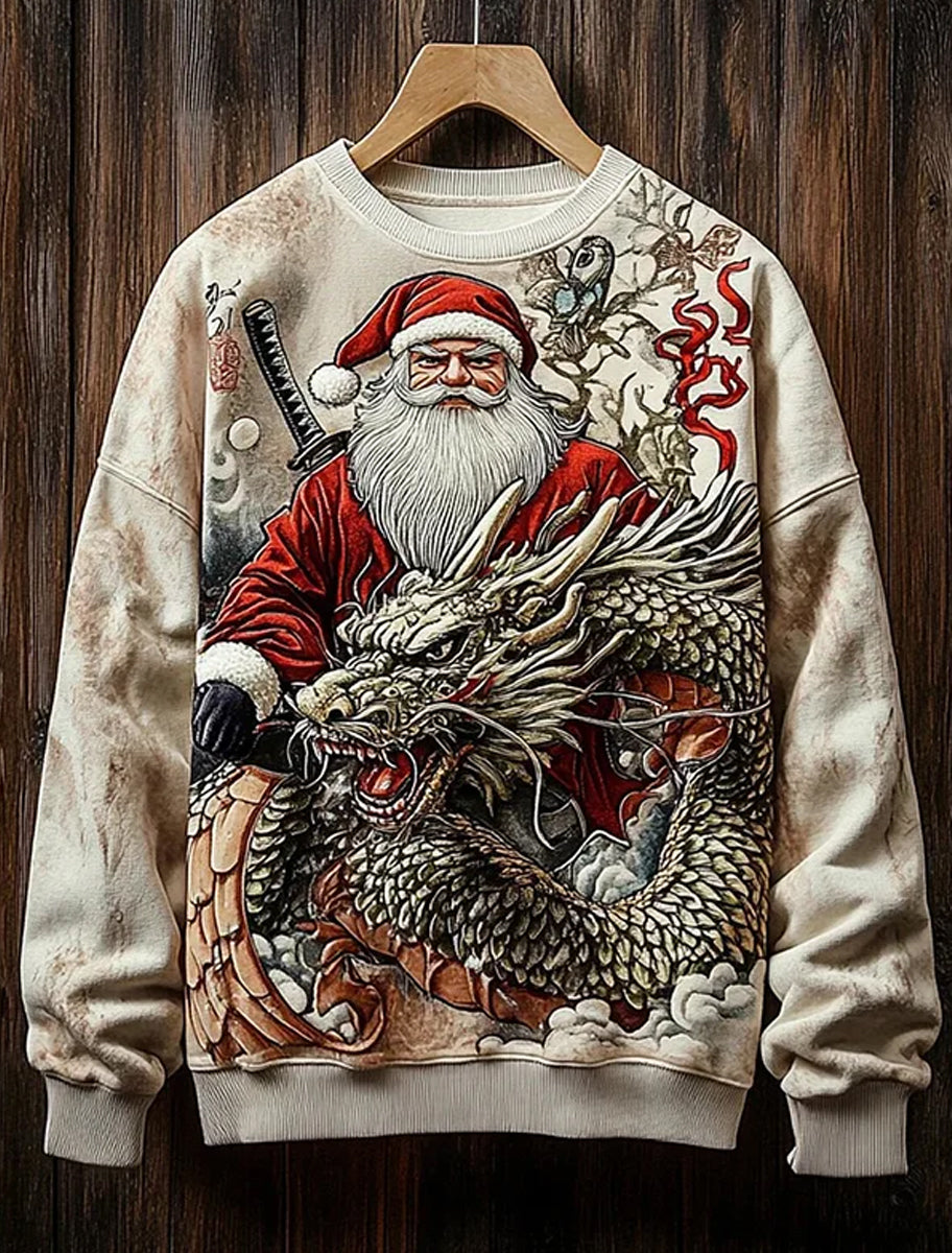 Διασκέδαση Χριστουγεννιάτικη τέχνη Εκτύπωση άνεση πλέξιμο στην κορυφή