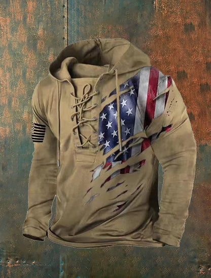 Ανδρική τέχνη εκτύπωση περιστασιακό κορυφαίο