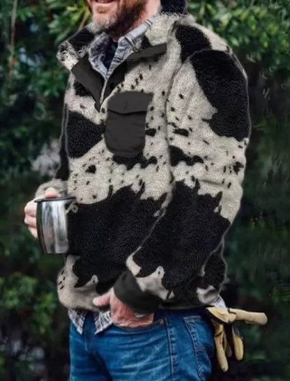 Ανδρική τέχνη εκτύπωση περιστασιακό κορυφαίο