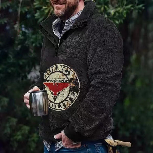 Ανδρική τέχνη εκτύπωση περιστασιακό κορυφαίο