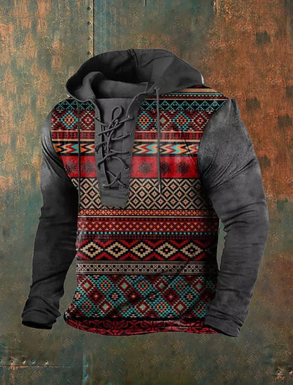 Ανδρική τέχνη εκτύπωση περιστασιακό κορυφαίο