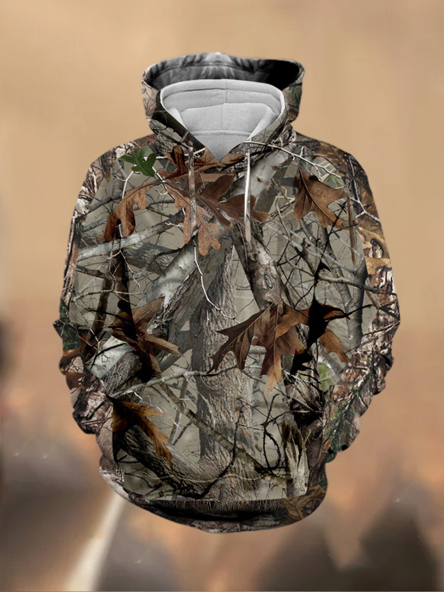 Ανδρικά Retro Τυπωμένα Καθαρό Φούτερ μπλούζα