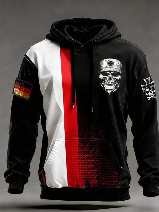 Ανδρικά Vintage γερμανική σημαία τέχνη εκτύπωση