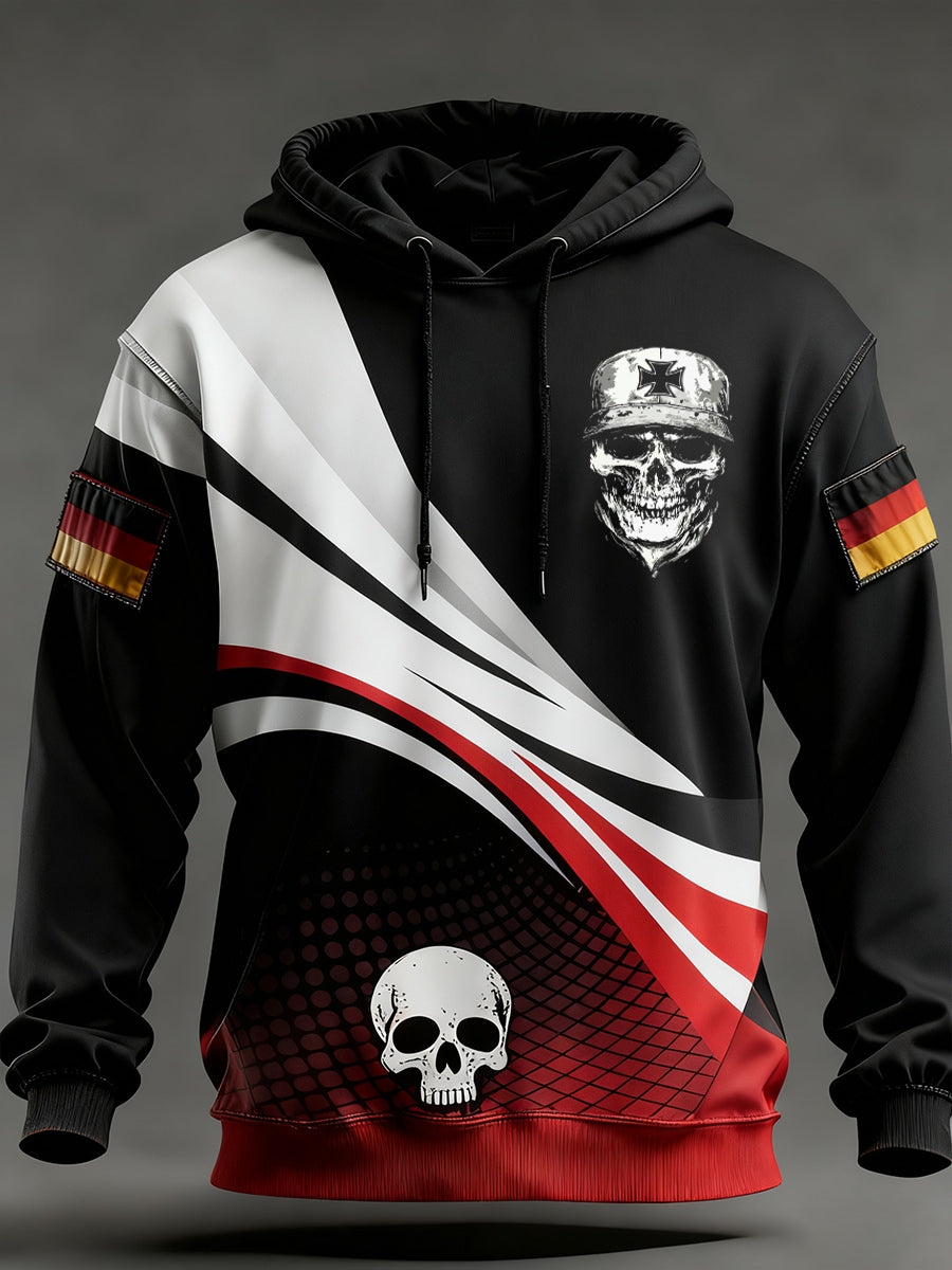 Ανδρικά Vintage γερμανική σημαία τέχνη εκτύπωση