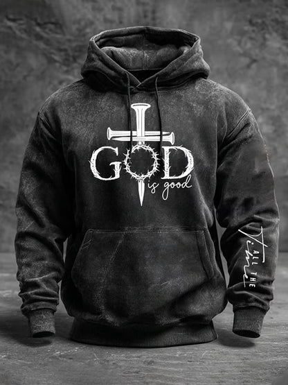 Ανδρική τέχνη Πίστη ασθενή κουκούλα.