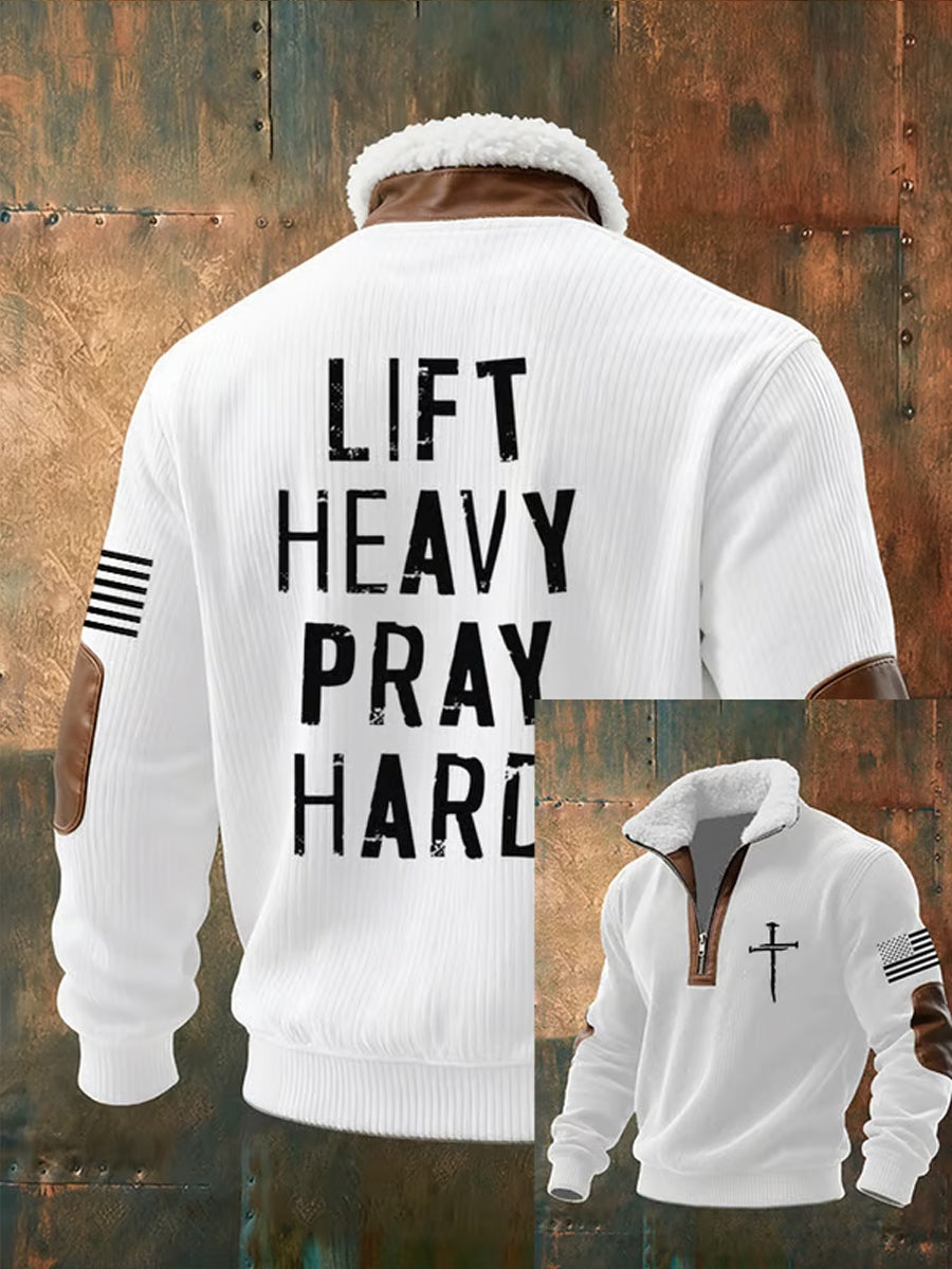 Ανδρική τέχνη Πίστη Casual γούνινο κολάρο